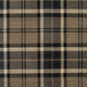 Black Beige AXM51 Highlands Tartan Wilton Carpet far