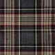 Charcoal ZAS25 Highlands Tartan Wilton Carpet far