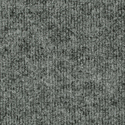 Light Grey Medley Ribbed Gel Backed Carpet