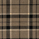 Mink Black Highlands Tartan Wilton Carpet